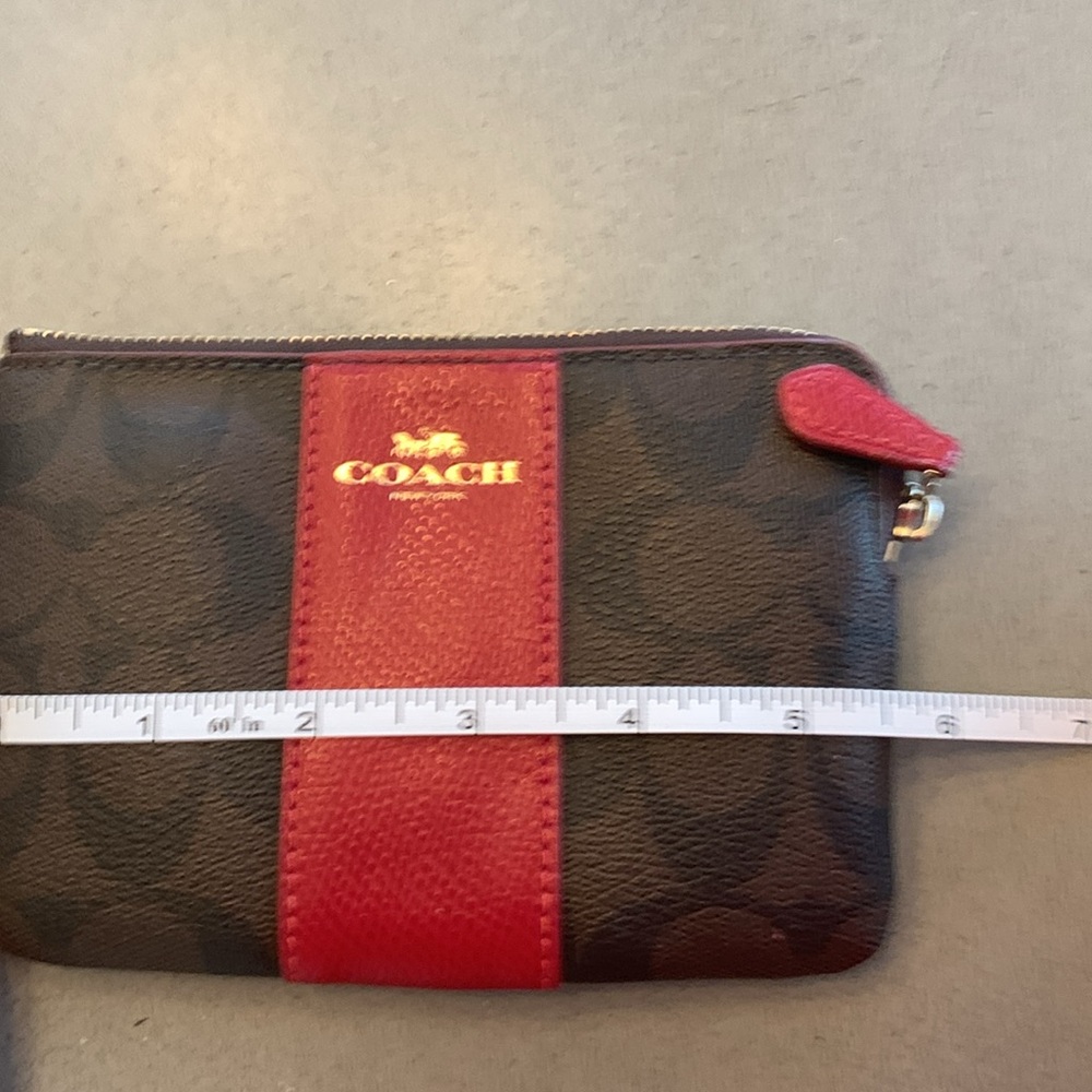 COACH Signature Wristlet
